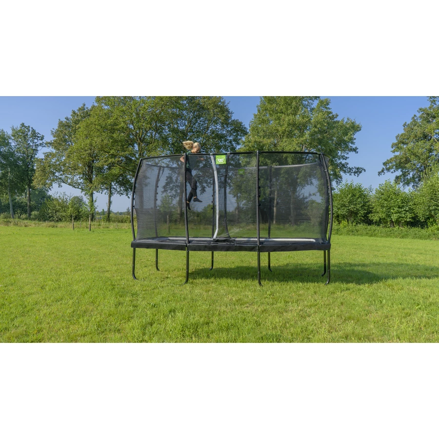 EXIT Allure Premium Trampolin 214x366cm - grün
