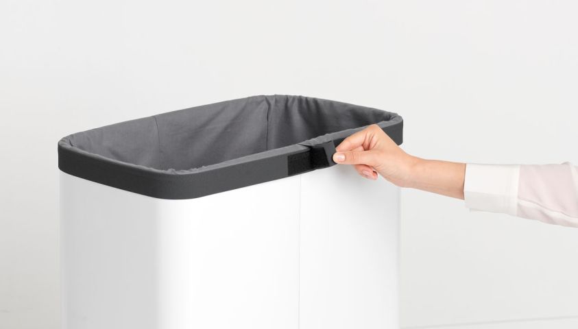 Waszak voor Bo Wasbox 60 liter - Grey