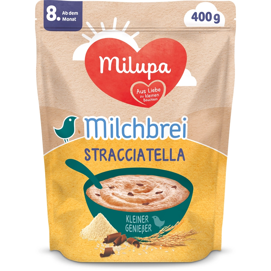 Milupa Milchbrei Stracciatella Kleine Genießer 4 x 400 g ab dem 8. Monat