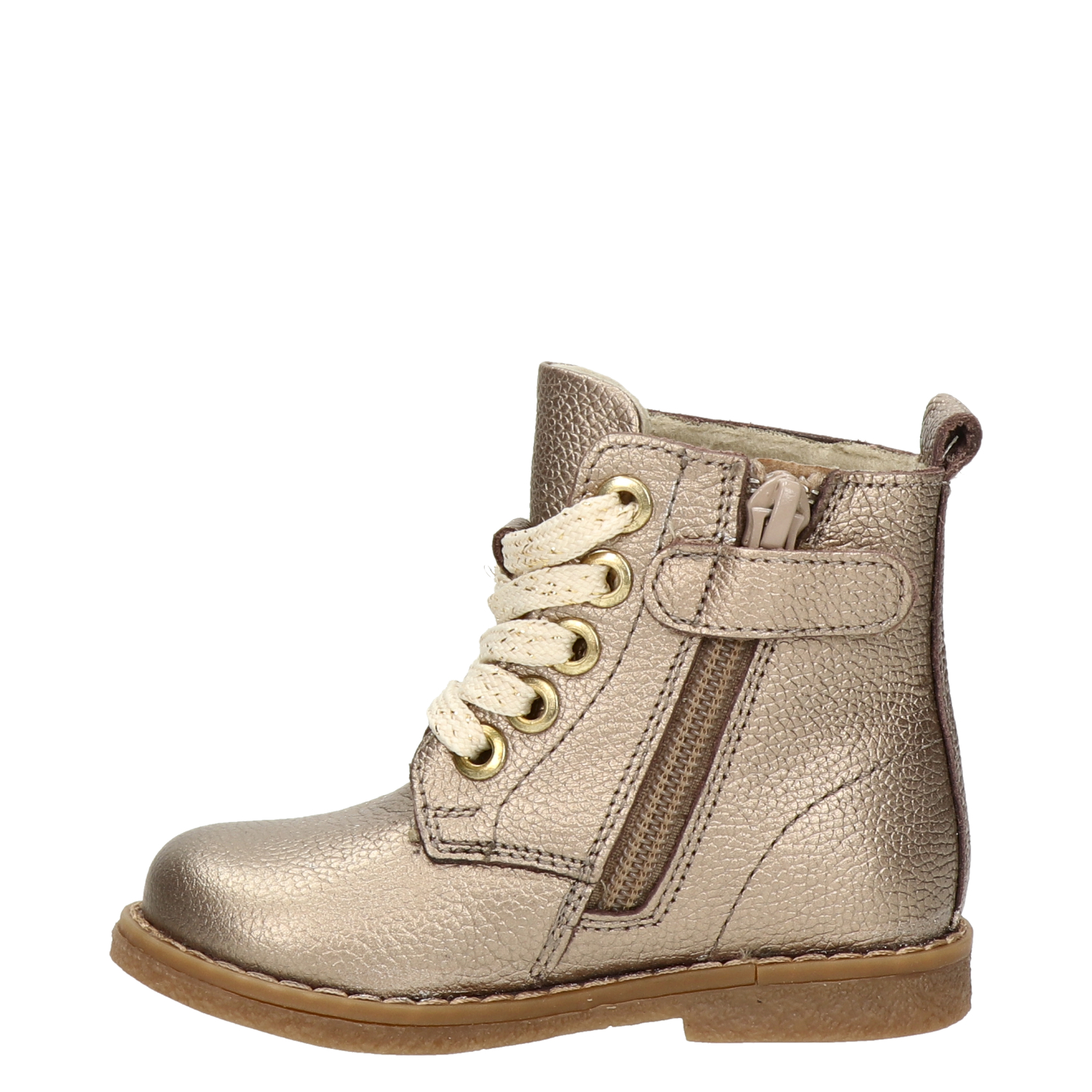 meisjes veterboot Nelson Kids Goud