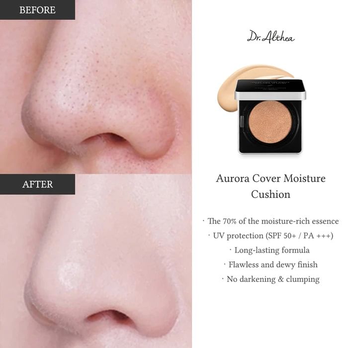 Dr. Althea - Aurora Cover Cushion Moisture - 3 kleuren