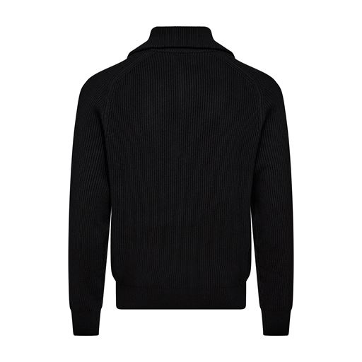 Resteröds Fullzip Striktrøje, Black, XXL