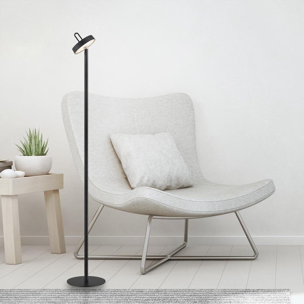 Amag LED-vloerlamp op batterijen in zwart, 1,5 W, 70 lm, IP44