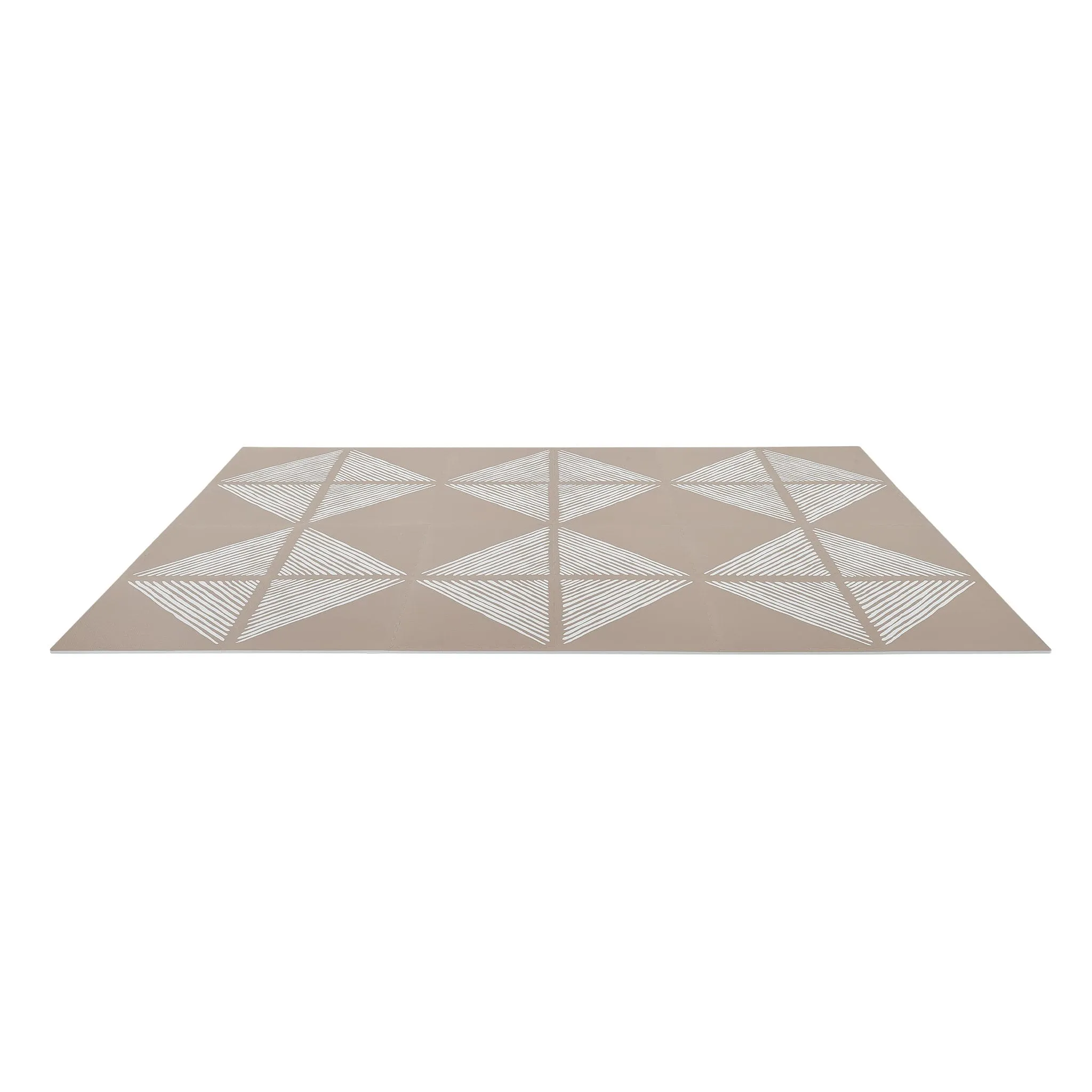 Toddlekind Tapis d'Activité - Collection Sandy Lines Tan