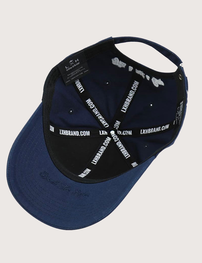 LXH CASQUETTE COTON PARIS MARINE