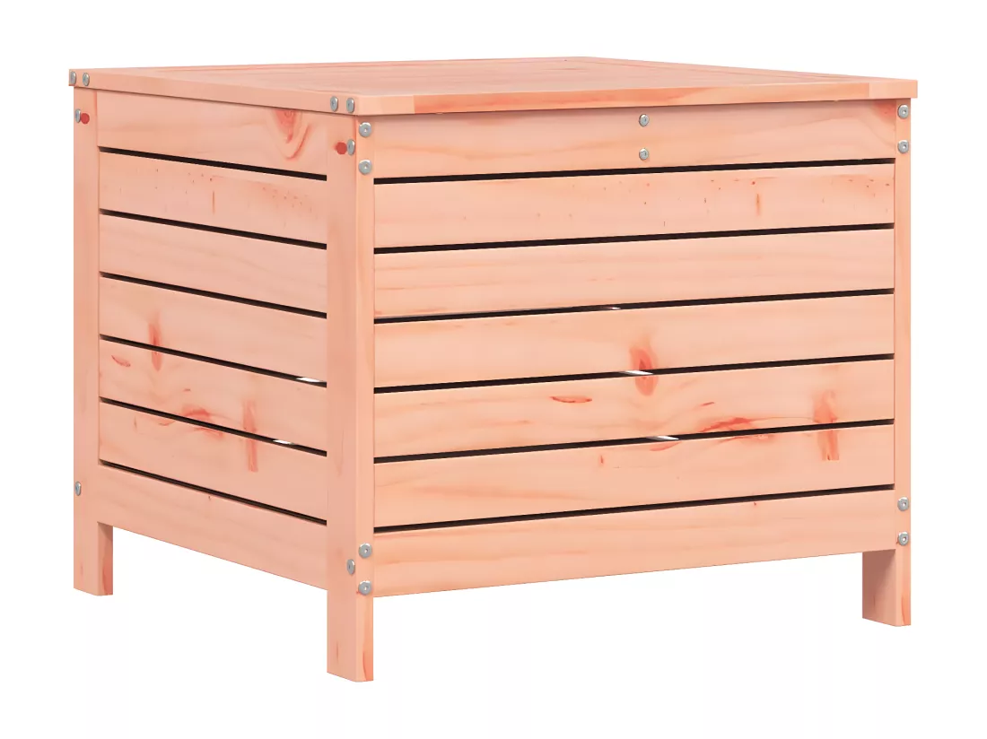 Repose-pied de jardin 62x63,5x53,5 cm bois massif de douglas