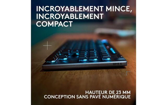 Logitech Gaming-Tastatur »G915 X Lightspeed TKL GL Tactile« ()