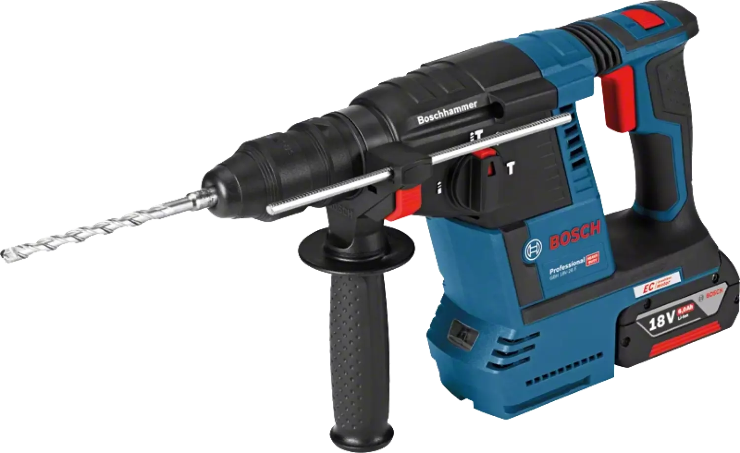 Bosch GBH 18V-26 F Accu SDS-PLUS Boorhamer Solo L-Boxx