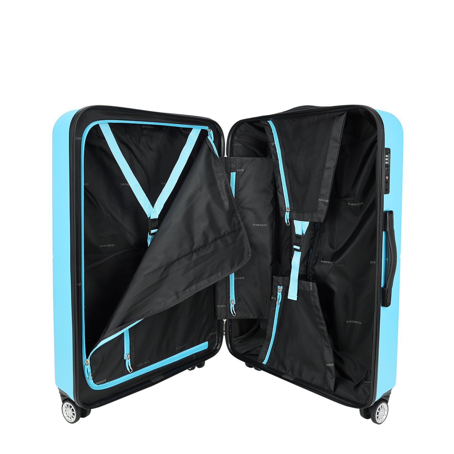 Decent Neon-Fix Trolley 76 blauw