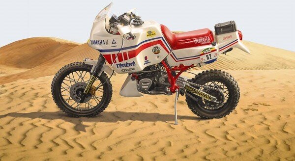 Italeri - Yamaha Ténéré 660 Cc Motorcykel Byggesæt - 1:9 - 4642