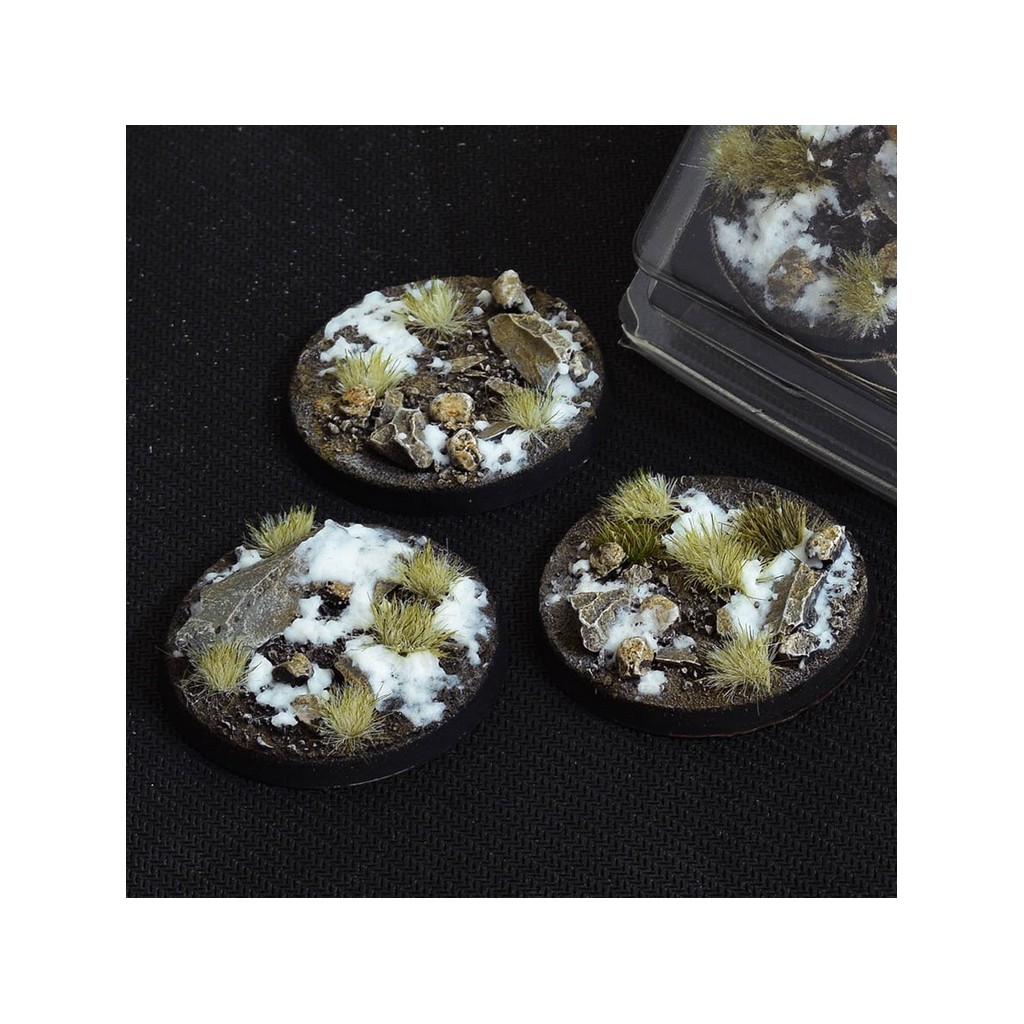 Winter Bases, Round 50mm (x3)