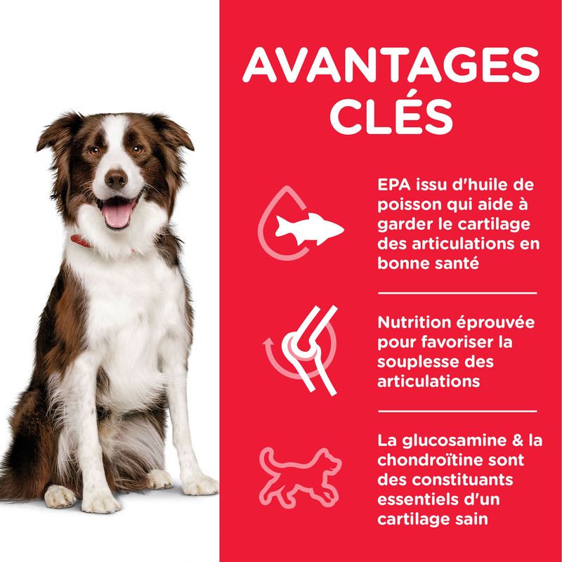 Hill's Science Plan Adult 1+ Healthy Mobility Medium poulet - bitiba.fr