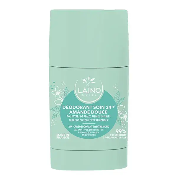 Desodorante sólido em bastão LAINO, aroma de amêndoas doces, 60g