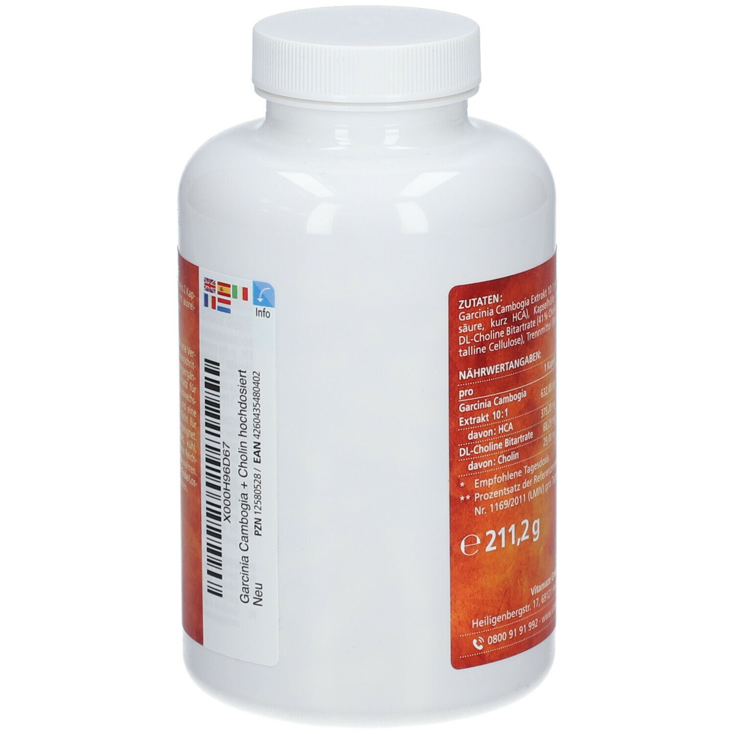 Vitamaze GARCINIA CAMBOGIA + Cholin