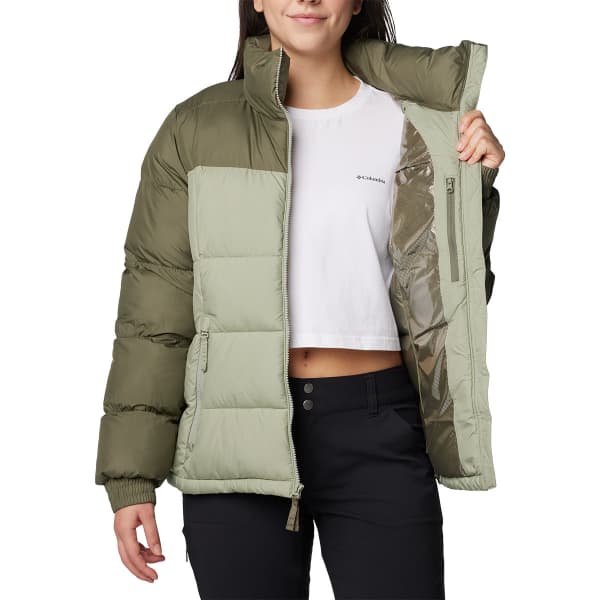 Doudoune ski COLUMBIA PIKE LAKE FULL ZIP JACKET W STONE GREEN/SAFARI