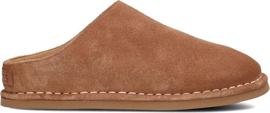 SHABBIES Instappers Dames Wilja Maat: 41 Materiaal: Suède Kleur: Camel