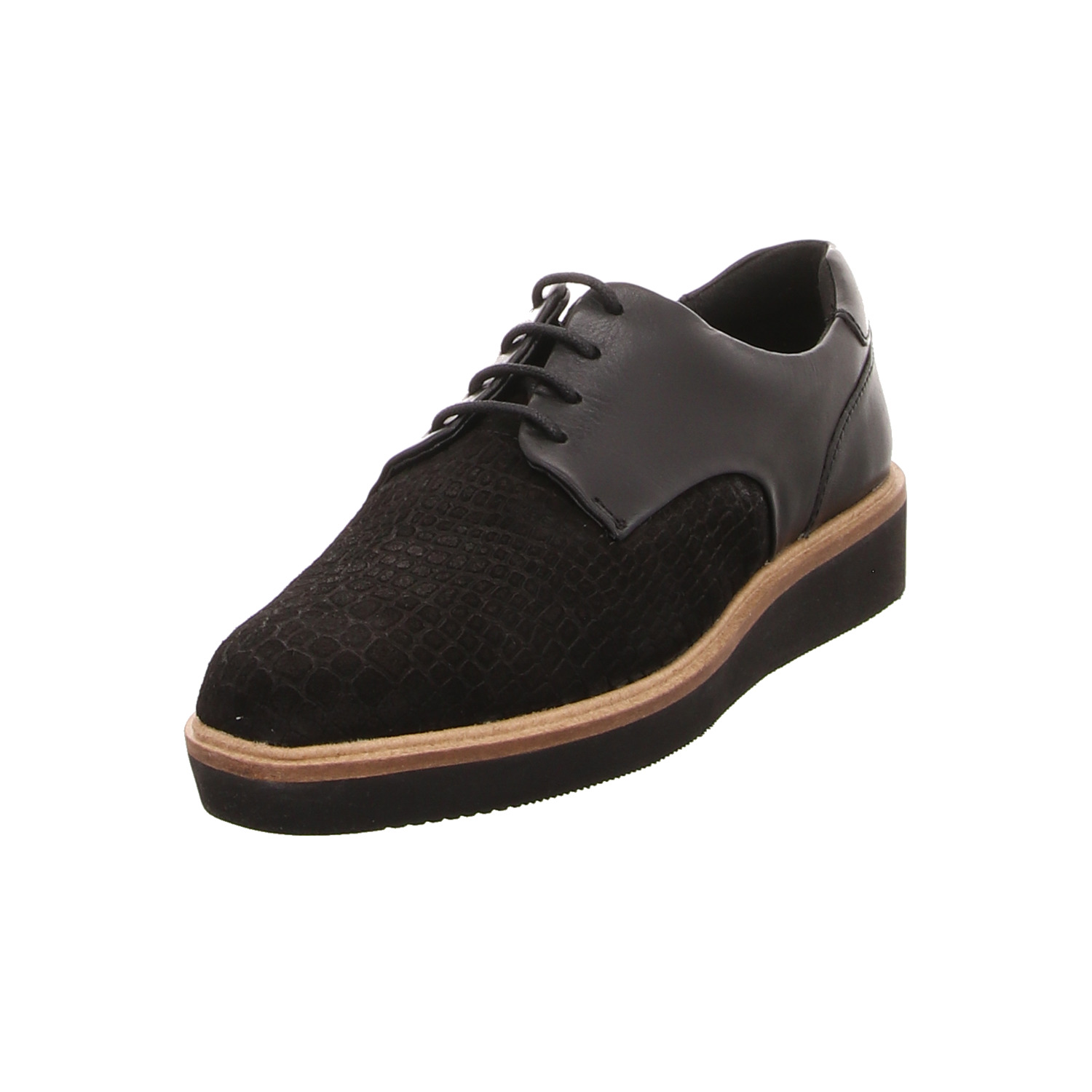Clarks Schnürhalbschuh schwarz