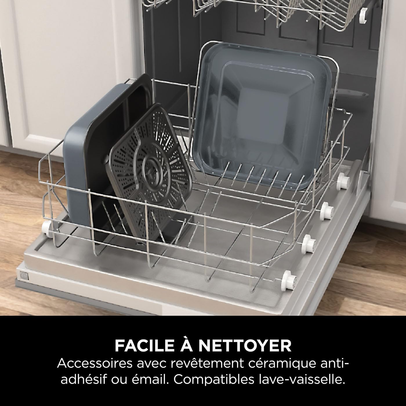 Ninja Combi 12-en-1 Multi-Cuiseur, Four & Friteuse sans huile, 12 Fonctions de Cuisson, Repas de Taille Familiale en 15 Minutes*, avec Plateau de Cuis