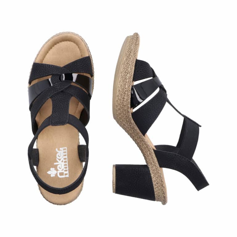 Rieker Sandal Dame 665K3-00