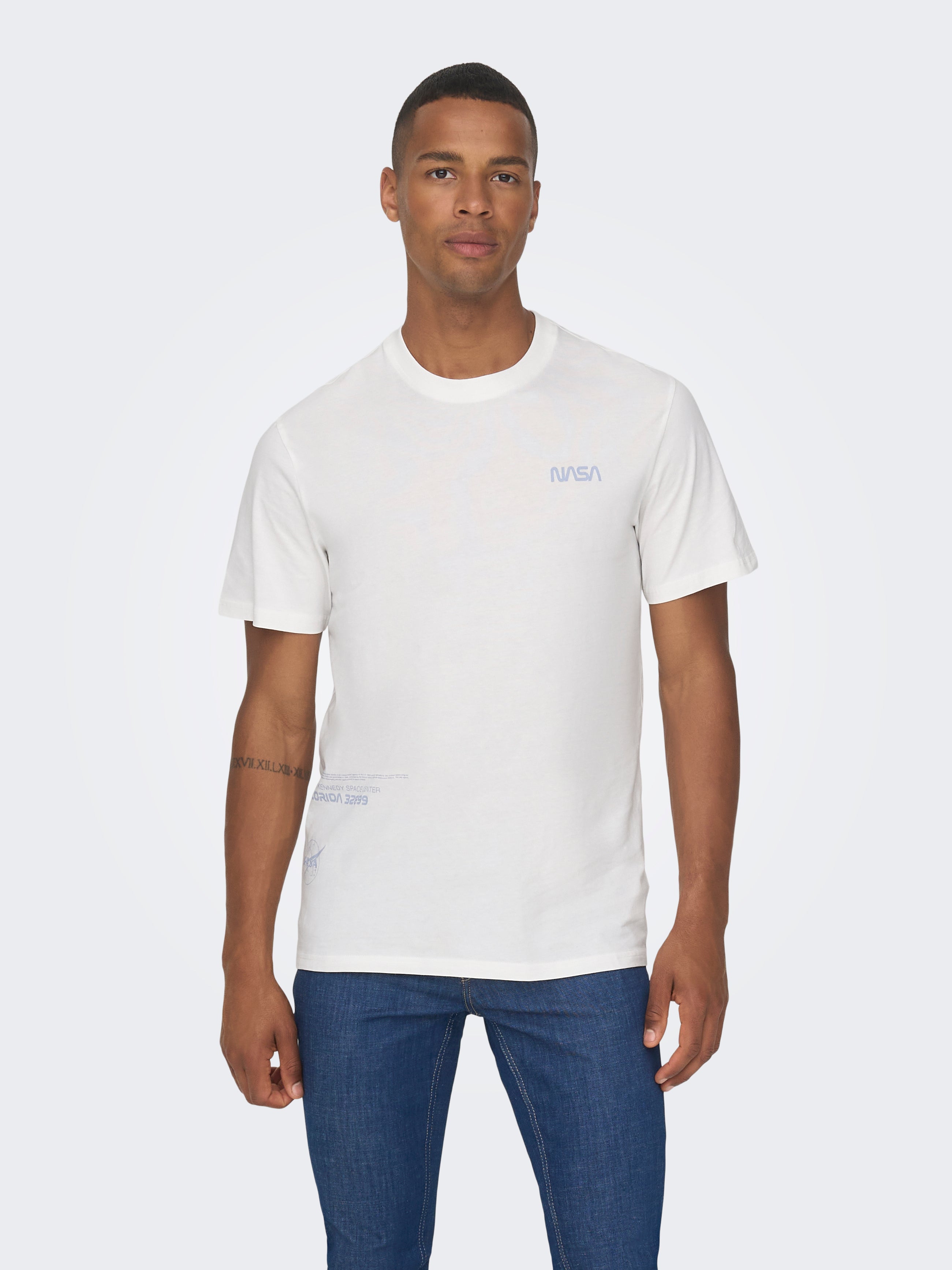ONSNASA T-shirt Cloud Dancer