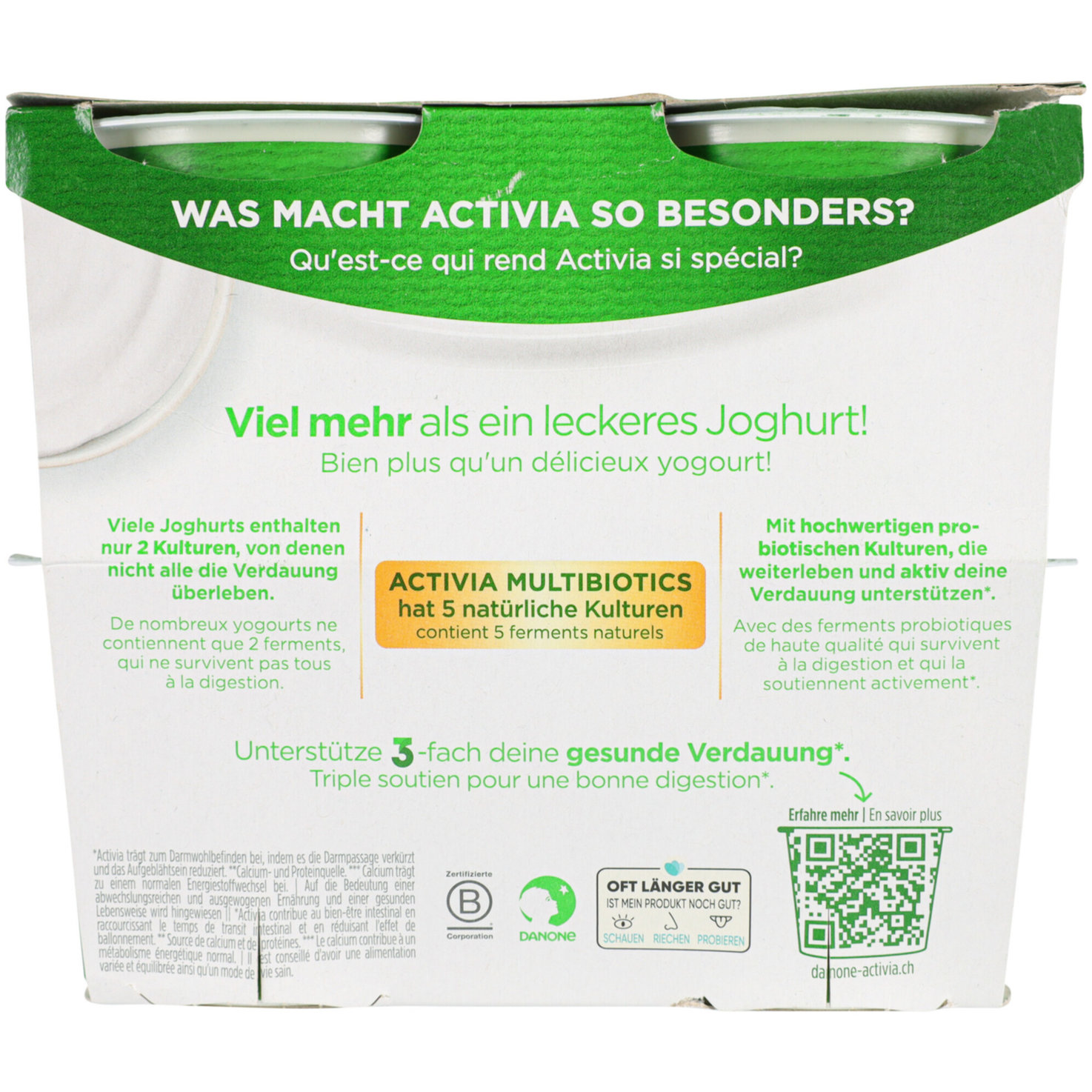 Activia probiotischer Joghurt Classic 4x115g