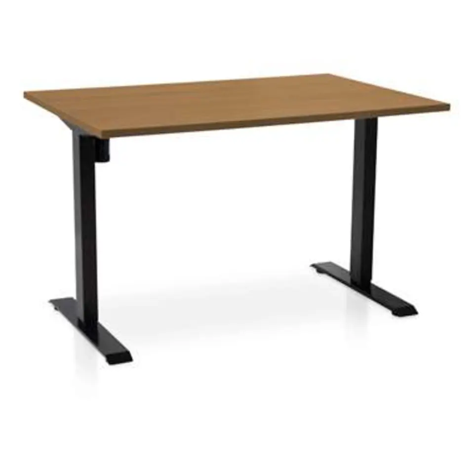 MRC EASY elektrisch ARBO zit-sta bureau - 120x80 cm - havanna