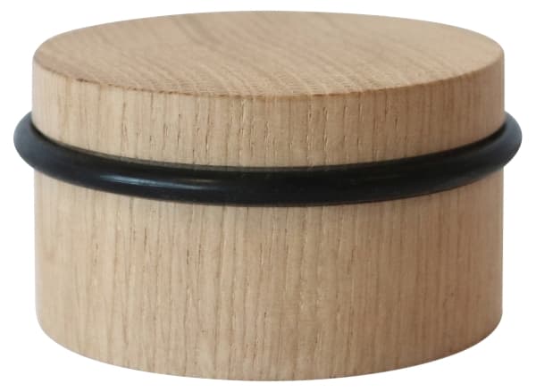 HOME It® rund dørstopper Ø76×45 mm egetræ natur