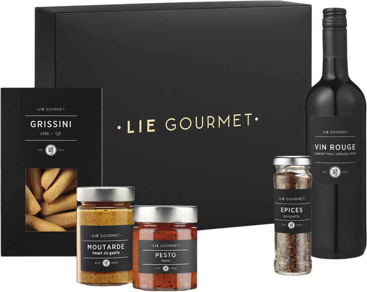 Lie Gourmet Gaveæske - Wine & Dine