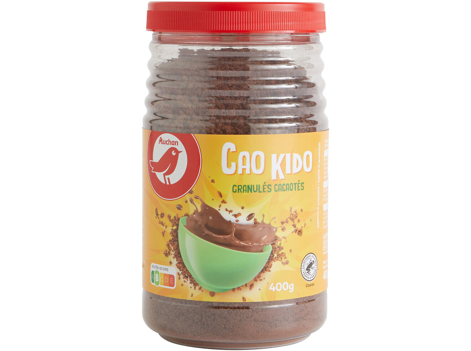 ACHOCOLATADO AUCHAN CAO KIDO GRÂNULOS 400G