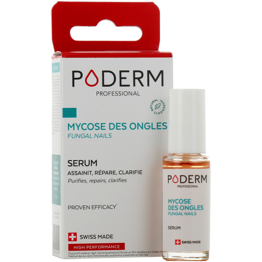 Huile-sérum purifiante mycose de l'ongle Poderm
