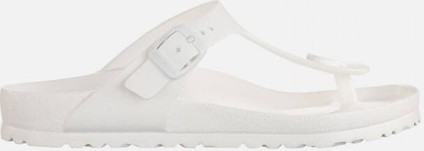 Birkenstock Witte Gizeh EVA Sandalen met brede pasvorm Wit