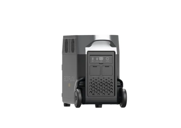 EcoFlow Delta Pro - Transportabel strømstation - AC 220-240 V - litiumjernfosfat - 3600 Wh - Wi-Fi, Bluetooth - output-stikforbindelser: 14