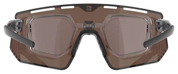 Coffret Lunettes AZR Flash RX Crystal Noir Verni/Écran vert