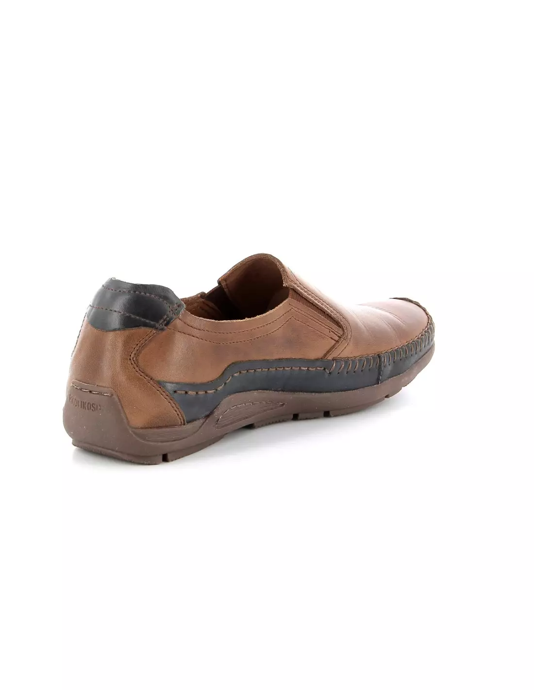 PIKOLINOS PIBALI CUIR NAVY 06H 3128 - Bateaux & mocassins Cuirbleu