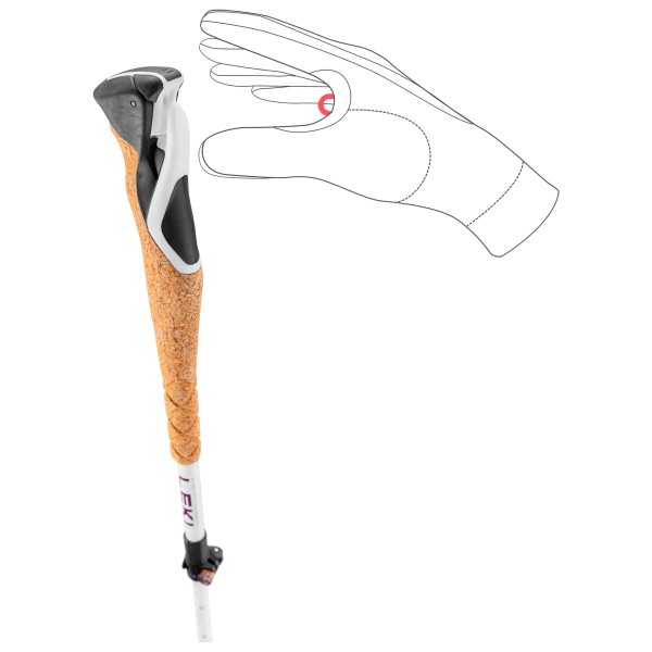 Leki - Cross Trail FX Superlite Compact - Bâtons de trail