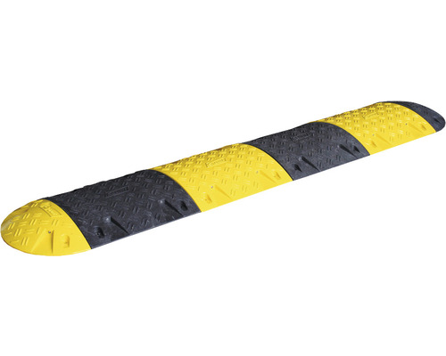 Eindstuk dwarsligger PVC zwart H 75 mm