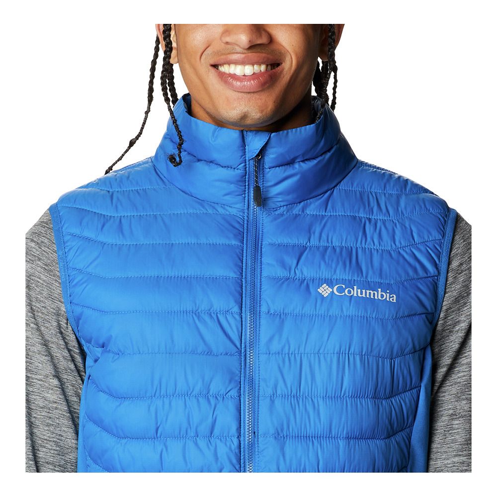 Columbia POWDER PASS - Doudoune Homme bright indigo