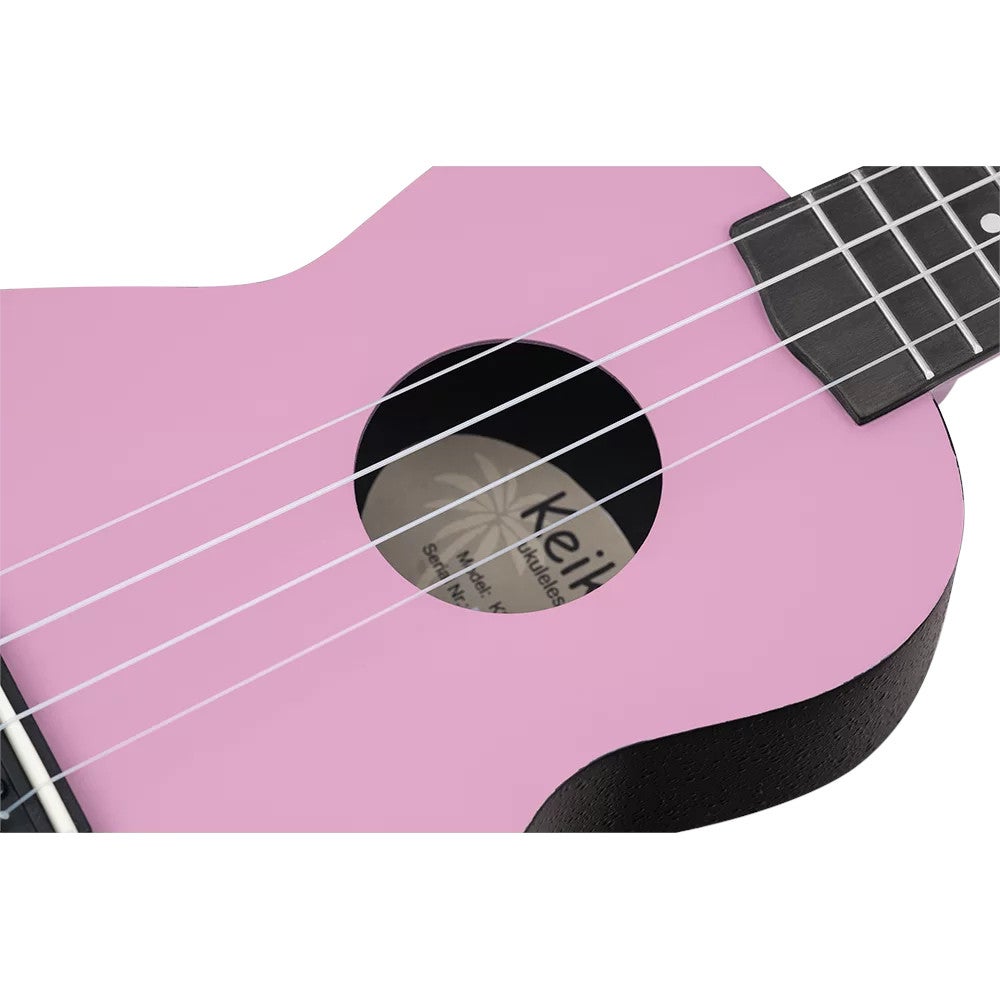 Ortega Keiki K2-FYD Soprano Size Ukulele Fairy Dust sopraan ukelele set