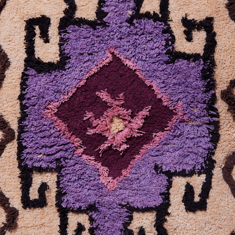 HKliving Bohemian badmat vloerkleed 60x90