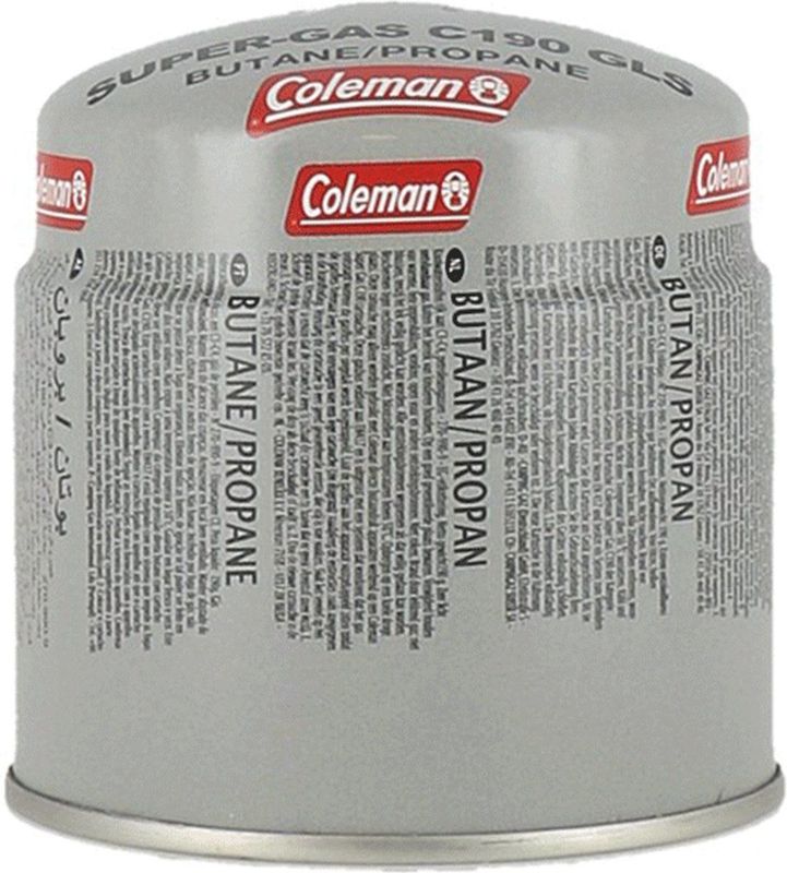 Coleman - Prik Gas Cartouche 190g - Metaal - Veiligheidsventiel