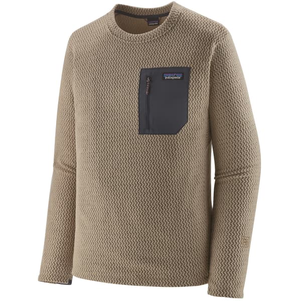 Veste polaire randonnée PATAGONIA M'S R1 AIR CREW OAR TAN