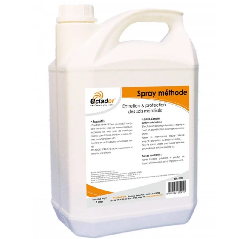 ECLADOR - Nettoyant ravivant sols protégés - 5L