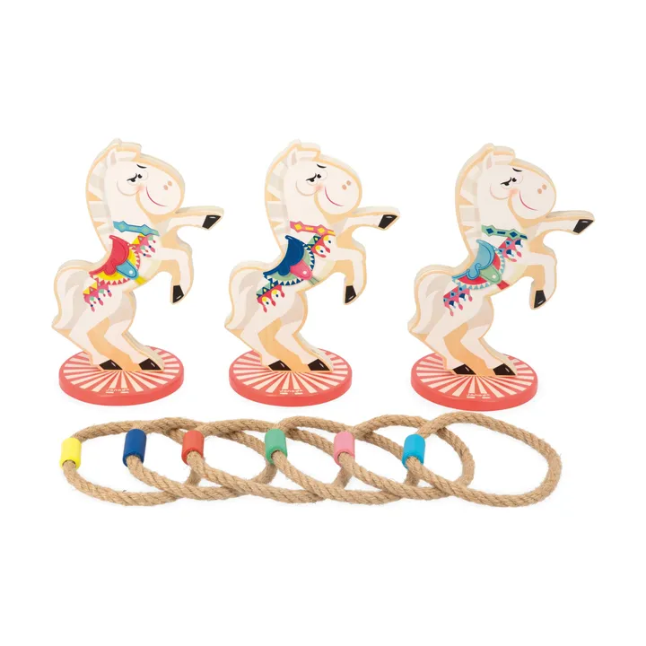 Janod Jeu d'Anneaux Chevaux