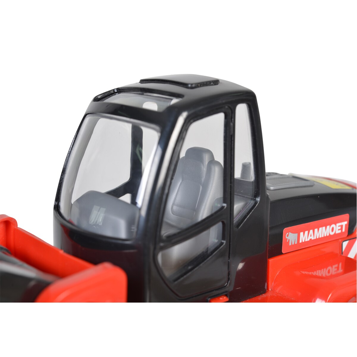 Polesie Spielzeug Radlader 56849 Frontlader beweglicher Arm Trecker Baumaschine rot