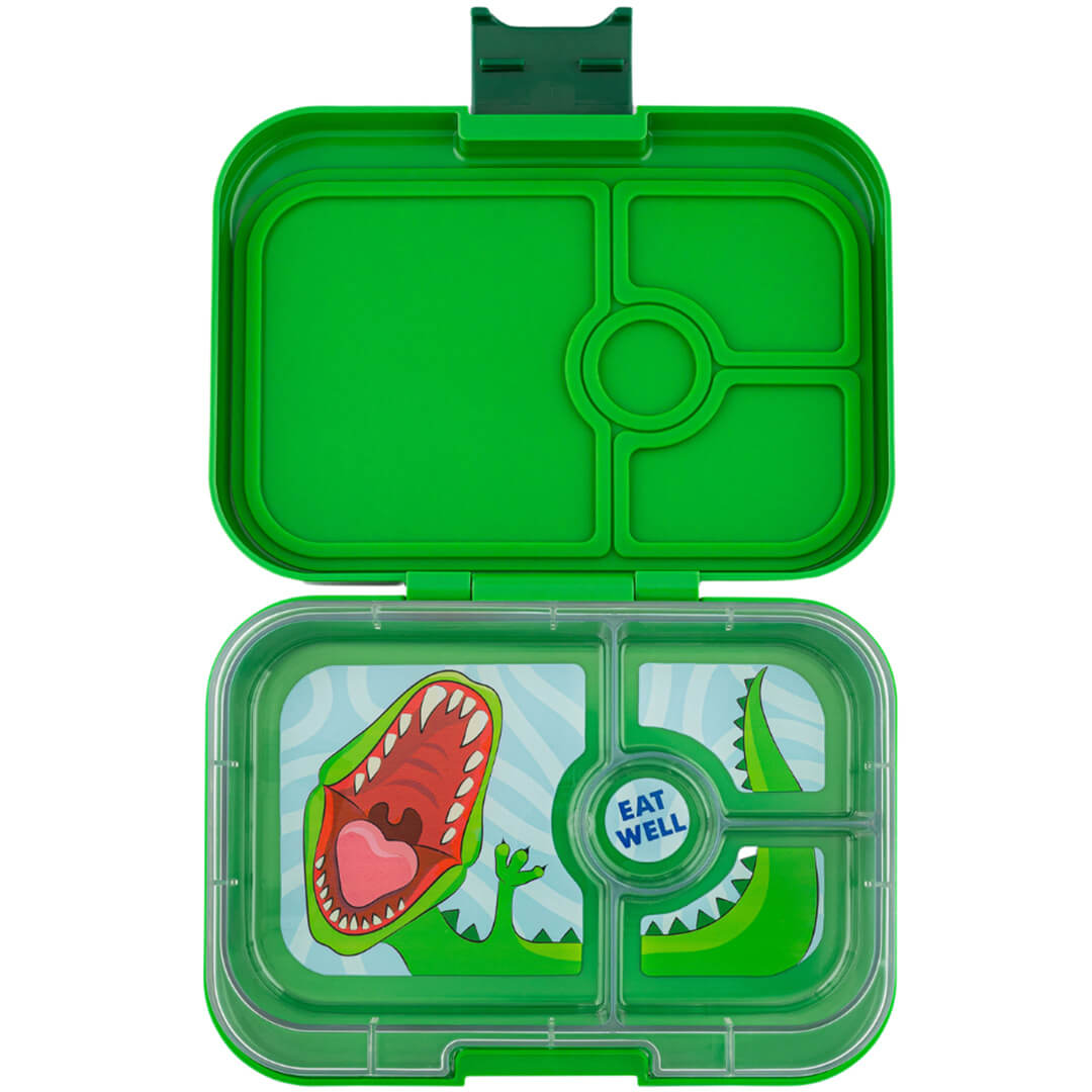 Yumbox panino jurassic green - dinosaur
