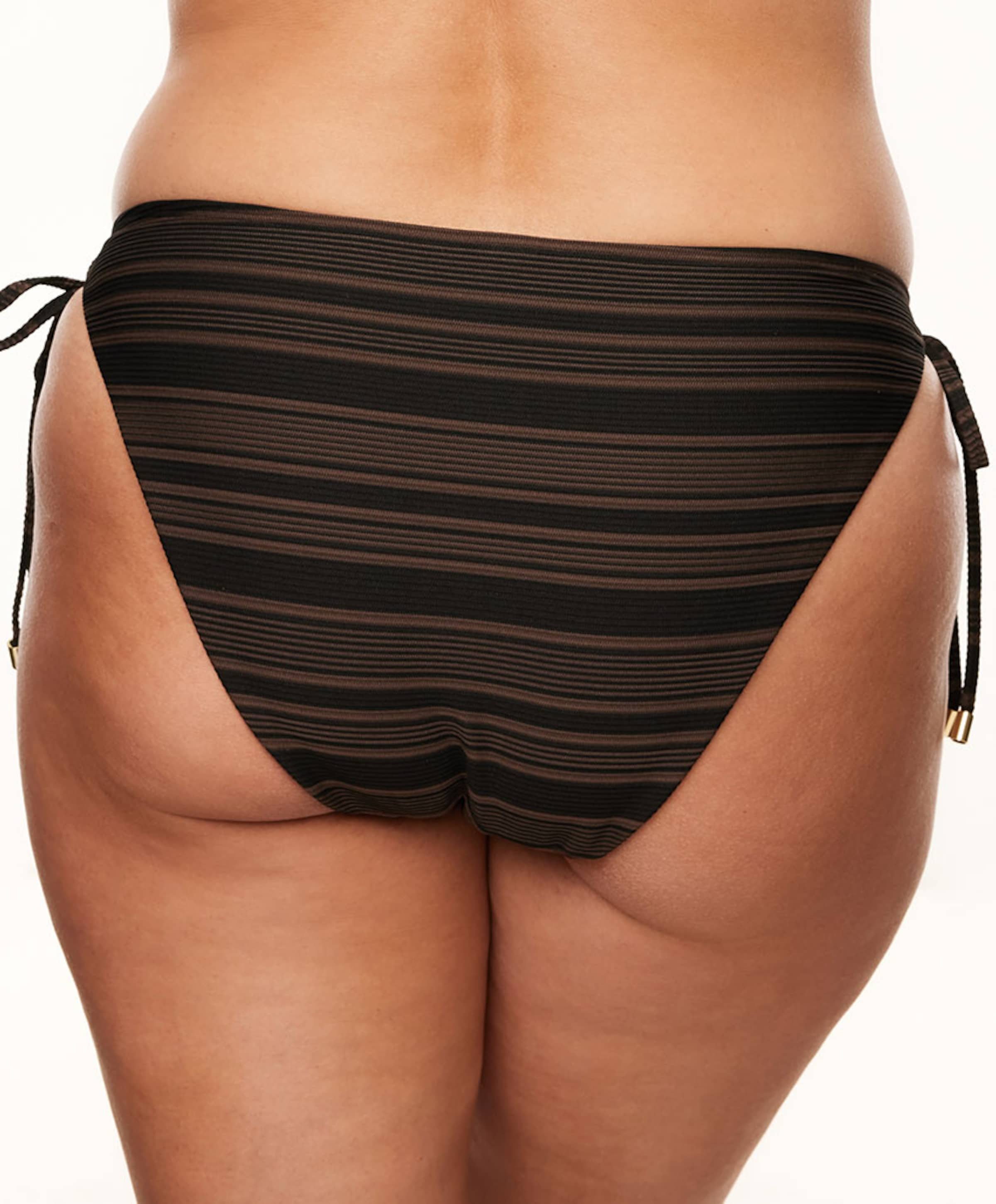 Annadiva Dames bikinibroekje zwart