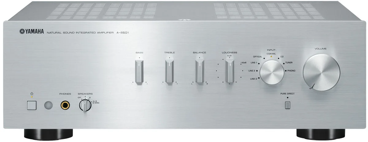 Yamaha A-S501 SIlver Amplis hi-fi stéréo