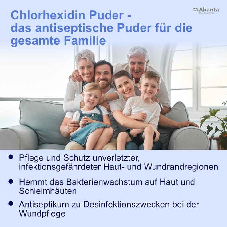 CHLORHEXIDIN Puder, 15 g