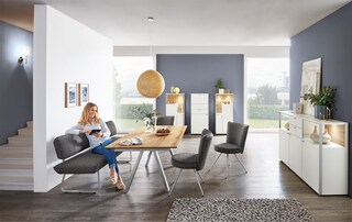 VENJAKOB Esszimmerbank IMPULS Alicante grau
