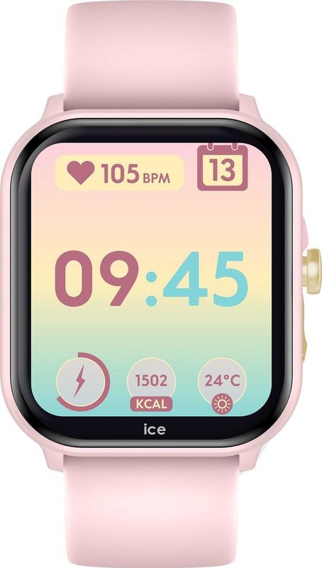 ICE - Smart Junior 2.0 - Digitale Horloge - Roze - Siliconen - Waterbestendig 5 bar
